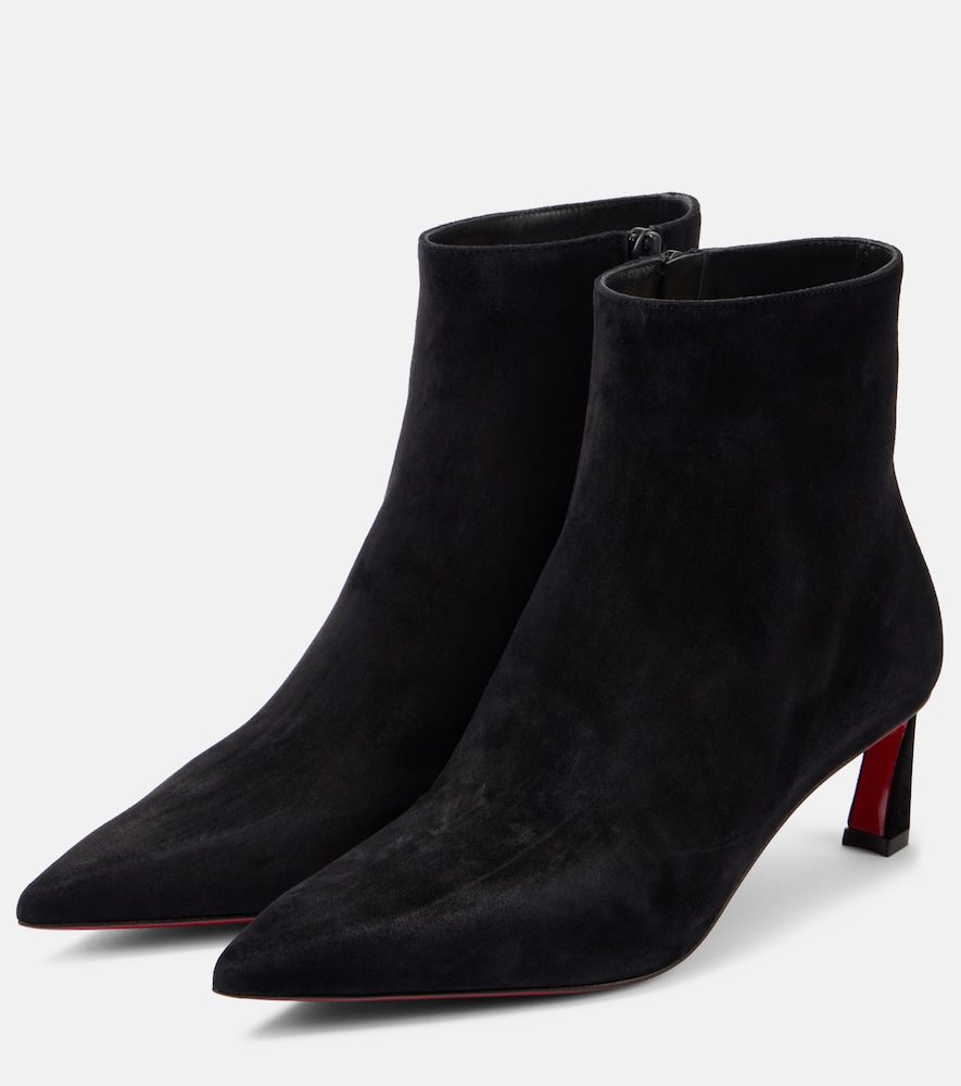 Ankle Boots Condra 55 aus Veloursleder - Christian Louboutin - Modalova