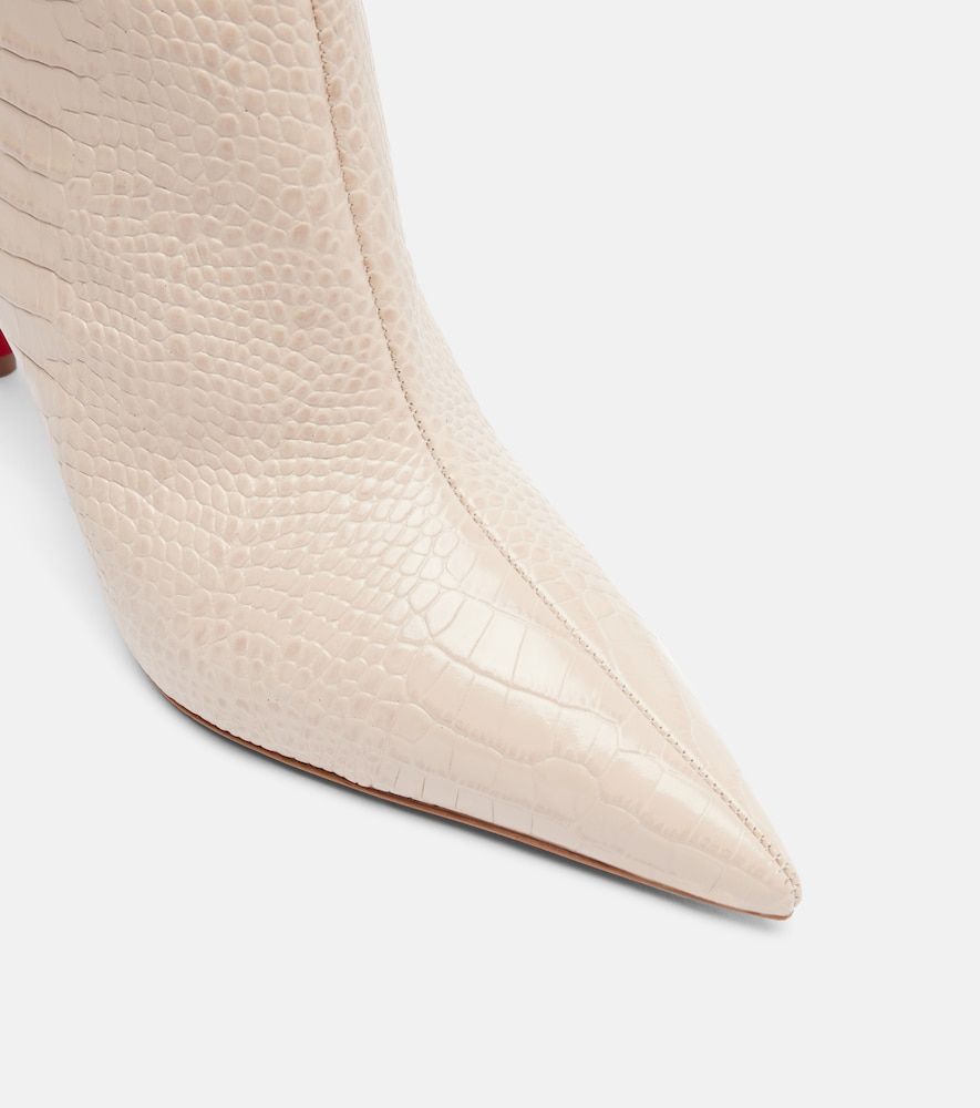 Ankle Boots aus Leder - Christian Louboutin - Modalova