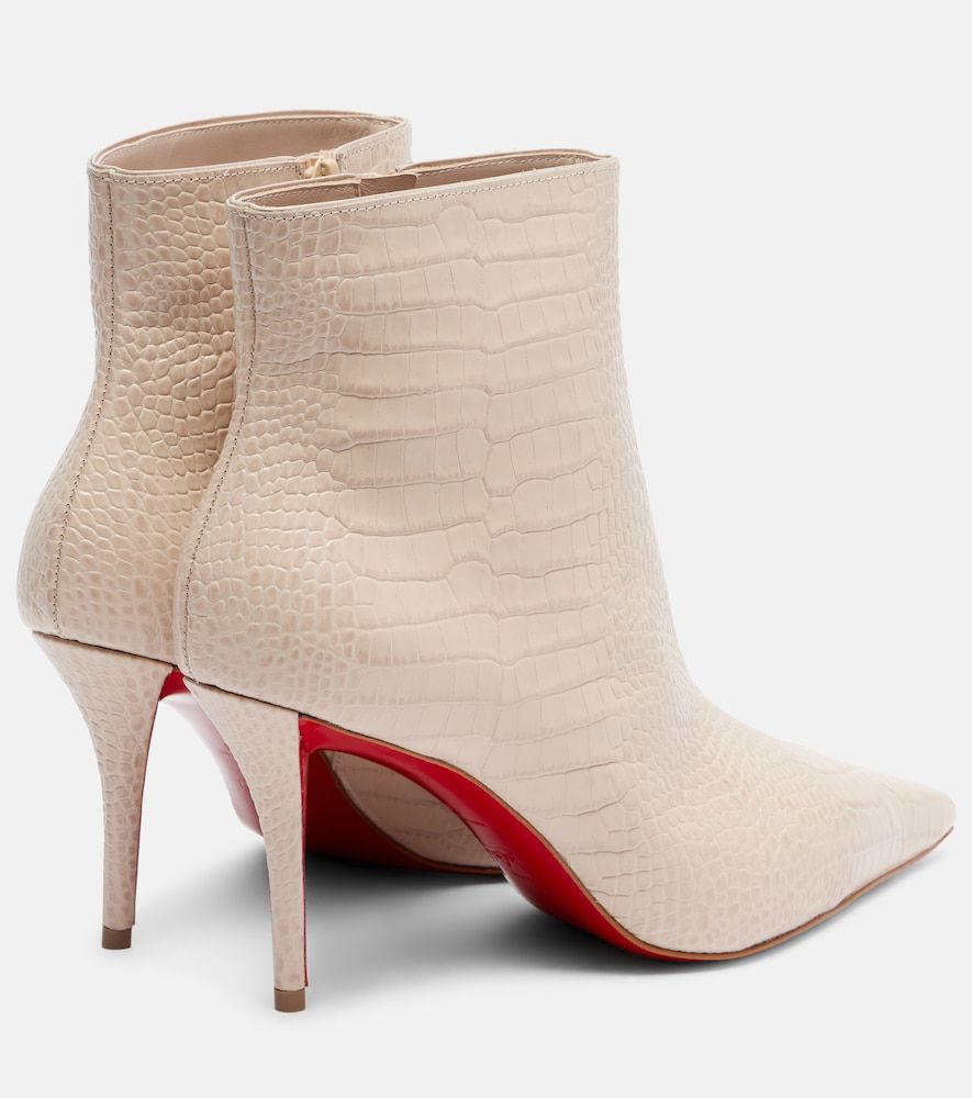 Ankle Boots aus Leder - Christian Louboutin - Modalova