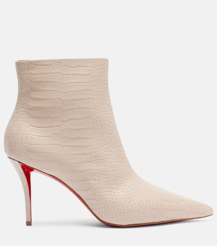 Ankle Boots aus Leder - Christian Louboutin - Modalova