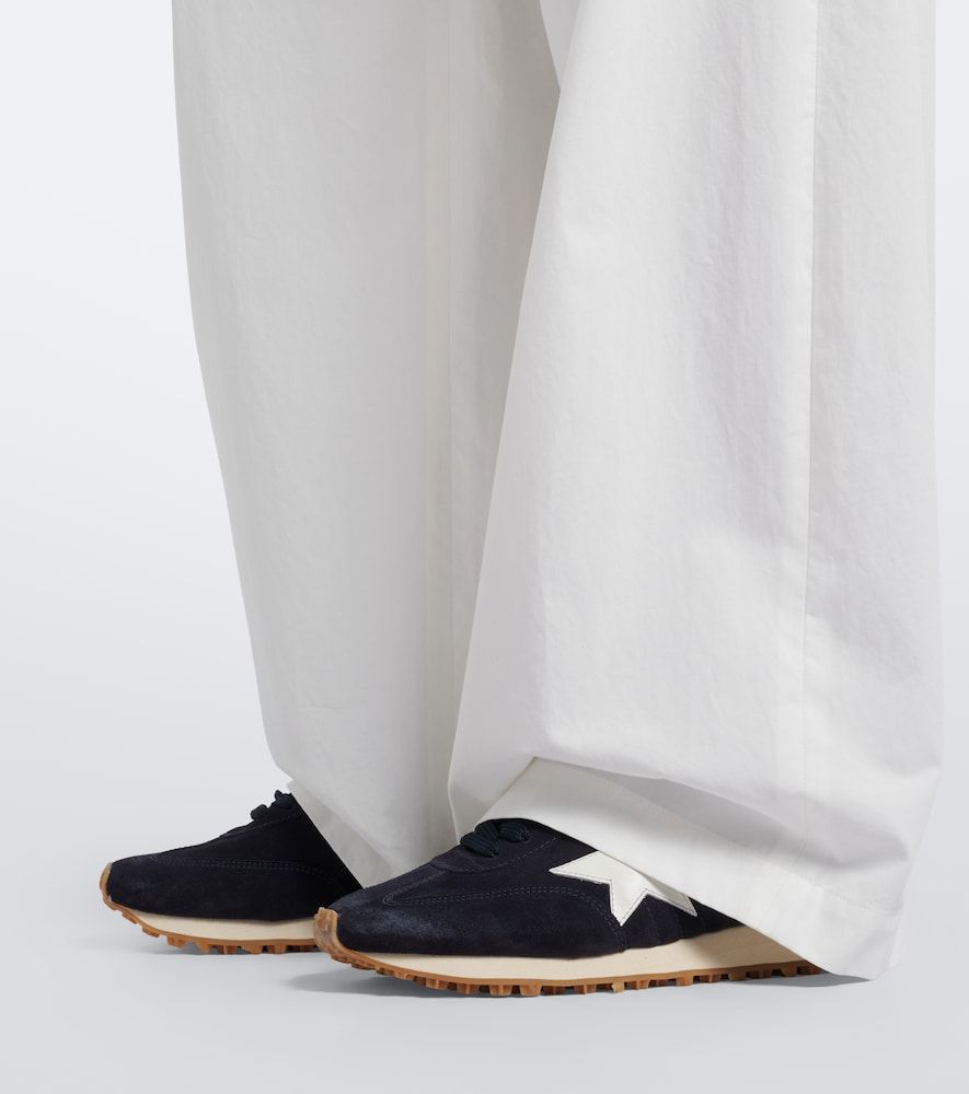 Running Marathon suede sneakers - Golden Goose - Modalova
