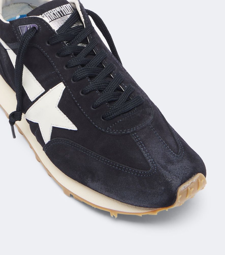 Running Marathon suede sneakers - Golden Goose - Modalova