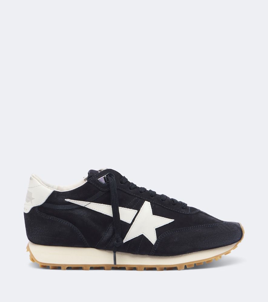 Sneakers Running Marathon aus Veloursleder - Golden Goose - Modalova