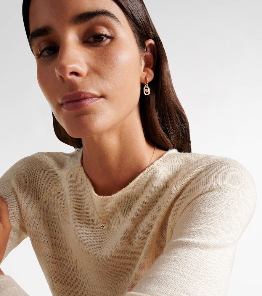 Collar Mini Moroccan en oro de 14 ct con esmalte y diamantes - Sydney Evan - Modalova