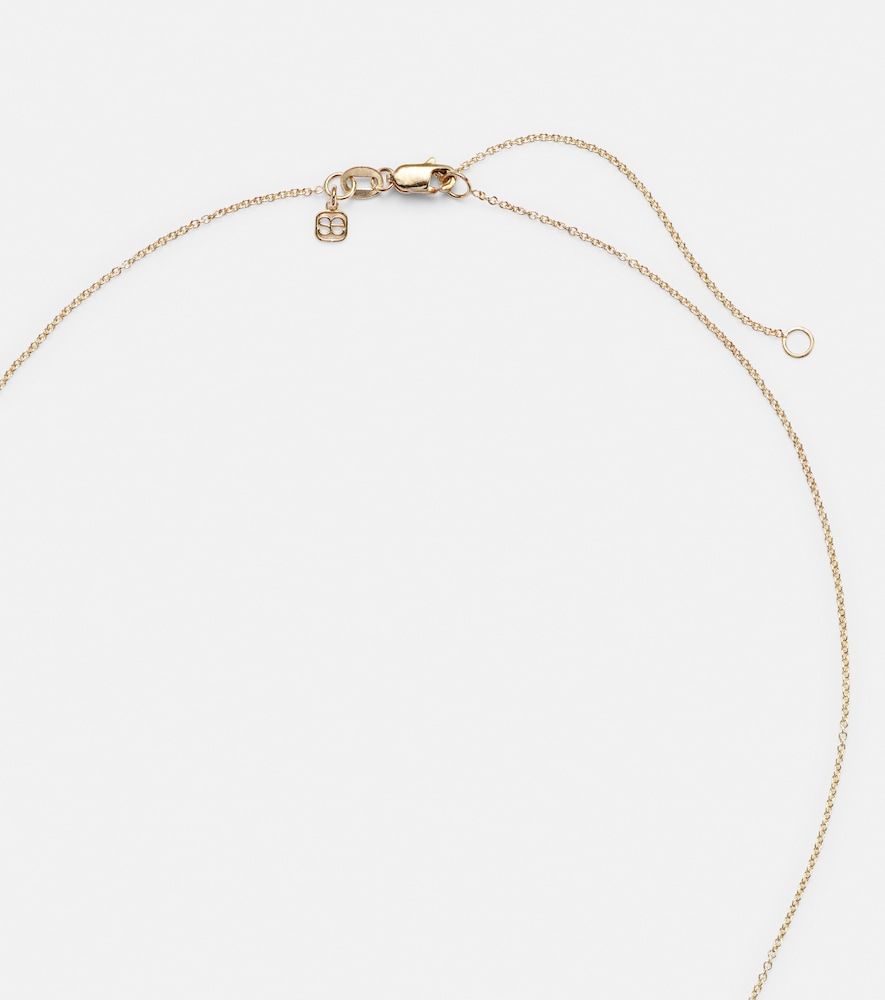 Collar Mini Moroccan en oro de 14 ct con esmalte y diamantes - Sydney Evan - Modalova