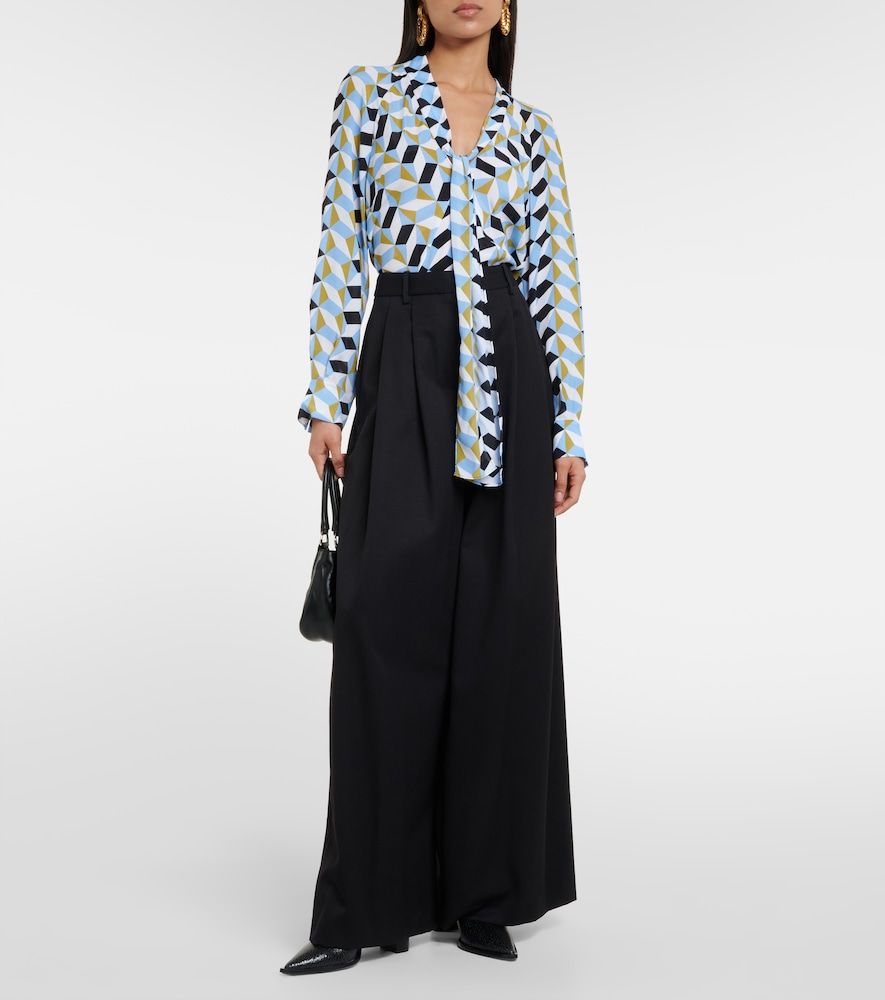 Top estampado con lazo - Dorothee Schumacher - Modalova