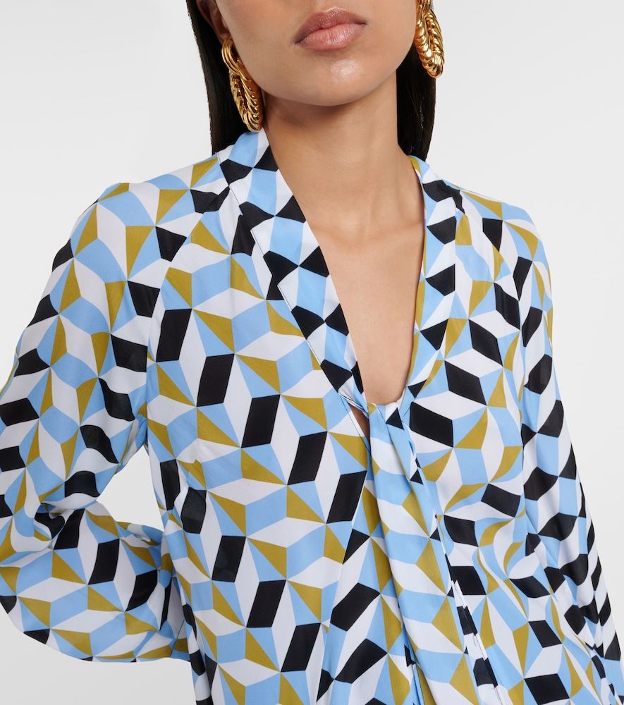 Top estampado con lazo - Dorothee Schumacher - Modalova