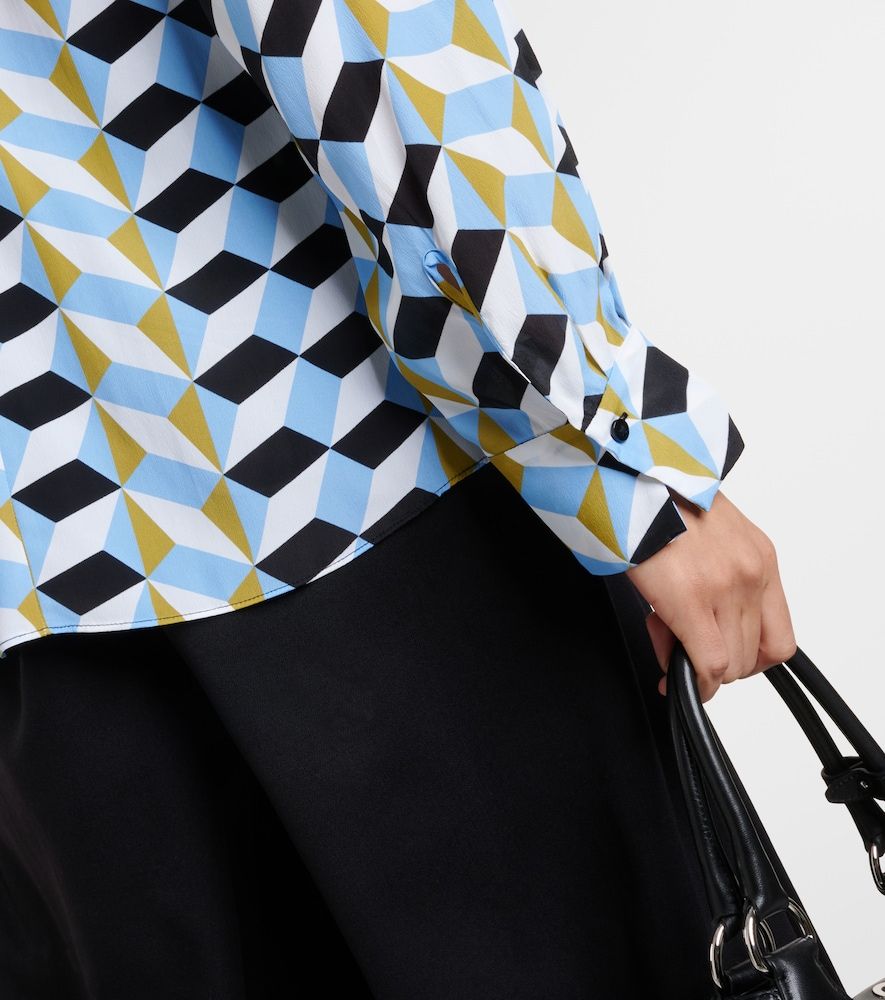 Top estampado con lazo - Dorothee Schumacher - Modalova