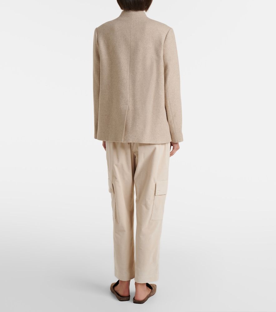 Pantalones tapered de pana de algodón - Eleventy - Modalova
