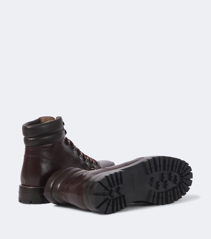 Schnürstiefel Janka aus Leder - Manolo Blahnik - Modalova