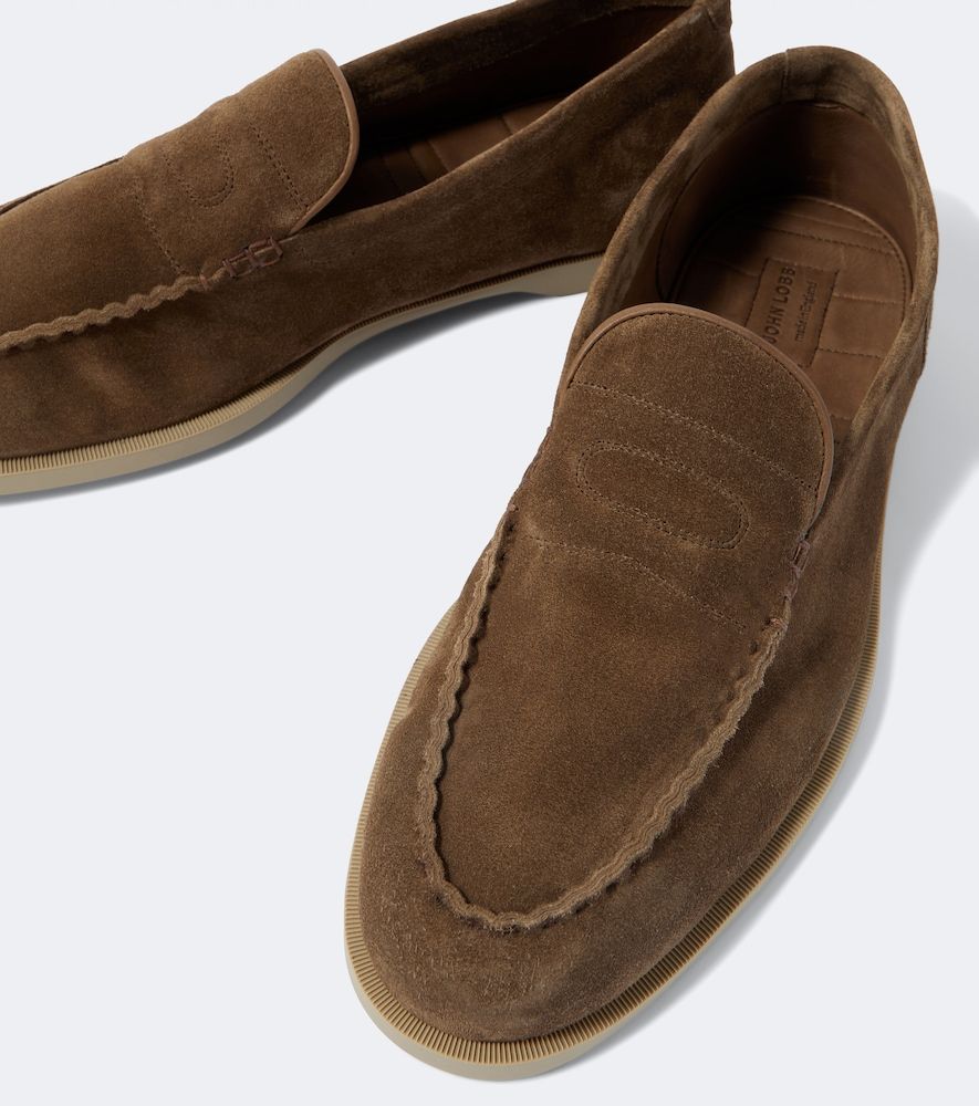 John Lobb Pace suede loafers - John Lobb - Modalova