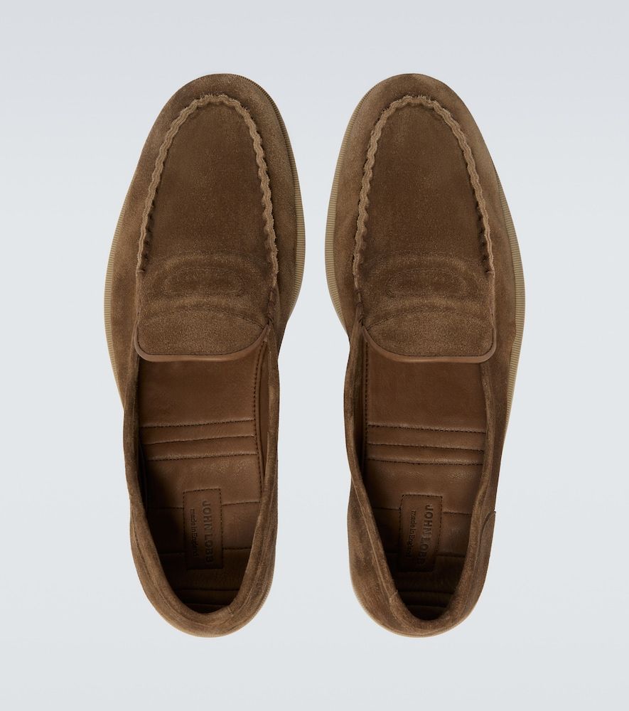 John Lobb Pace suede loafers - John Lobb - Modalova
