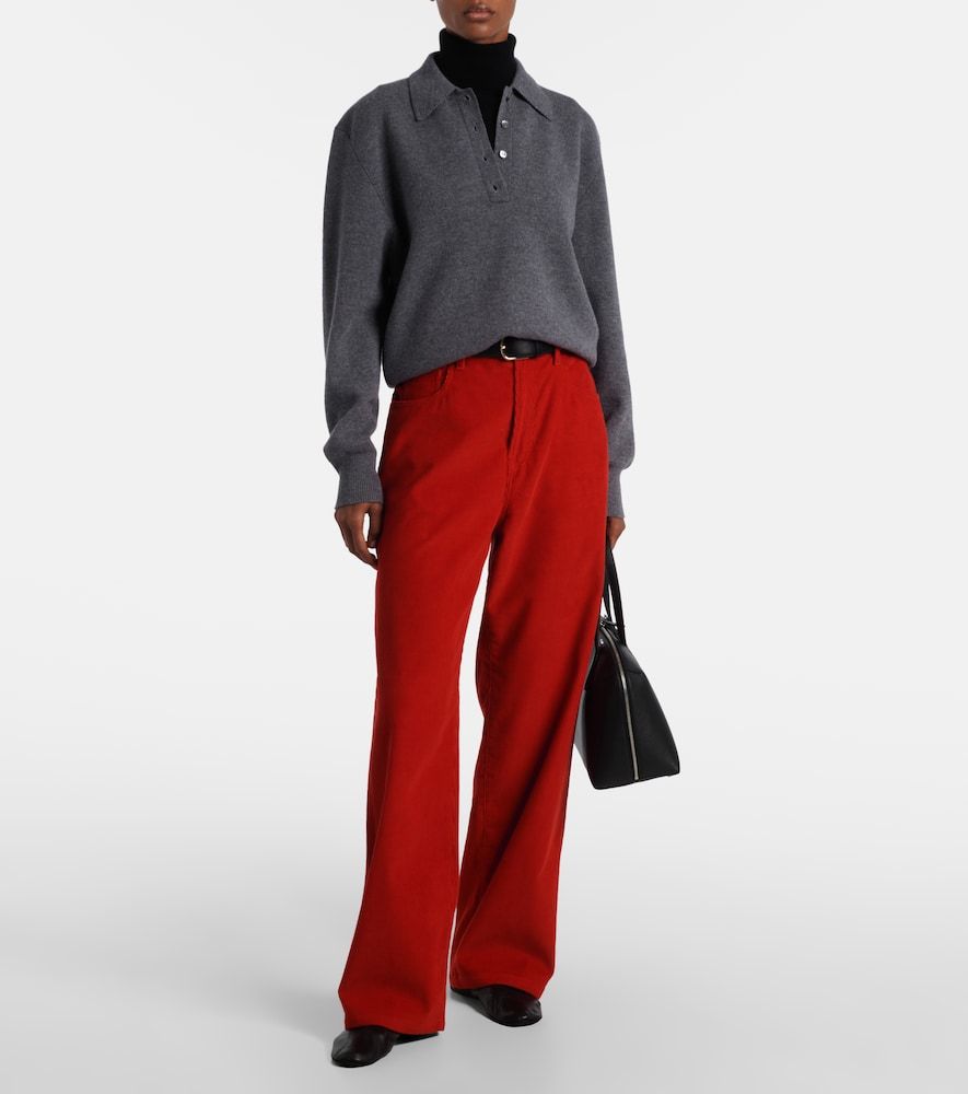 Róhe Pantalones anchos de pana de algodón - Rohe - Modalova