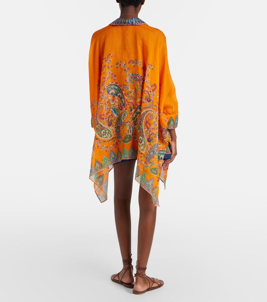 Etro Paisley high-rise shorts - Etro - Modalova