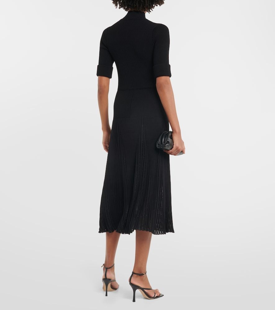 Vestido midi de punto plisado - Dorothee Schumacher - Modalova