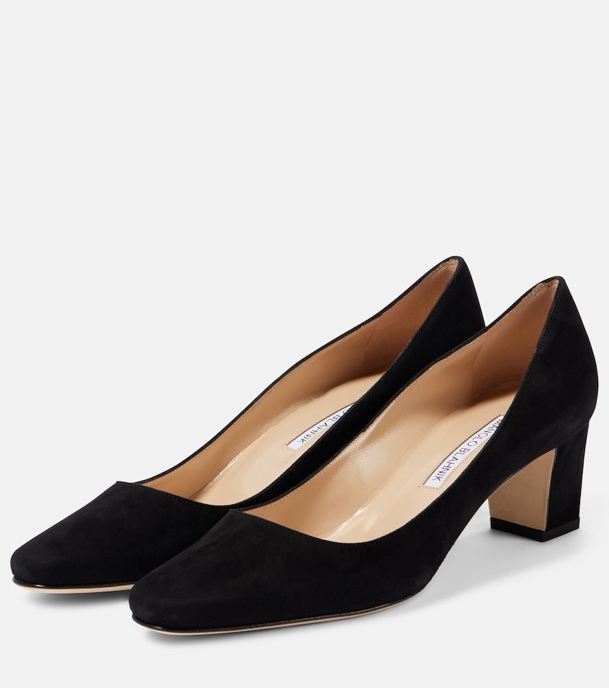 Pumps Okkatopla 50 aus Veloursleder - Manolo Blahnik - Modalova