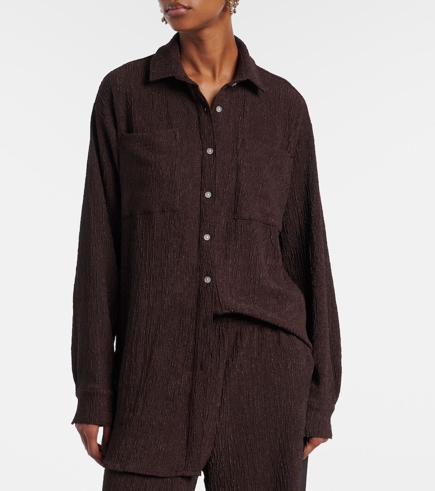 Jade Swim Mika seersucker shirt - Jade Swim - Modalova