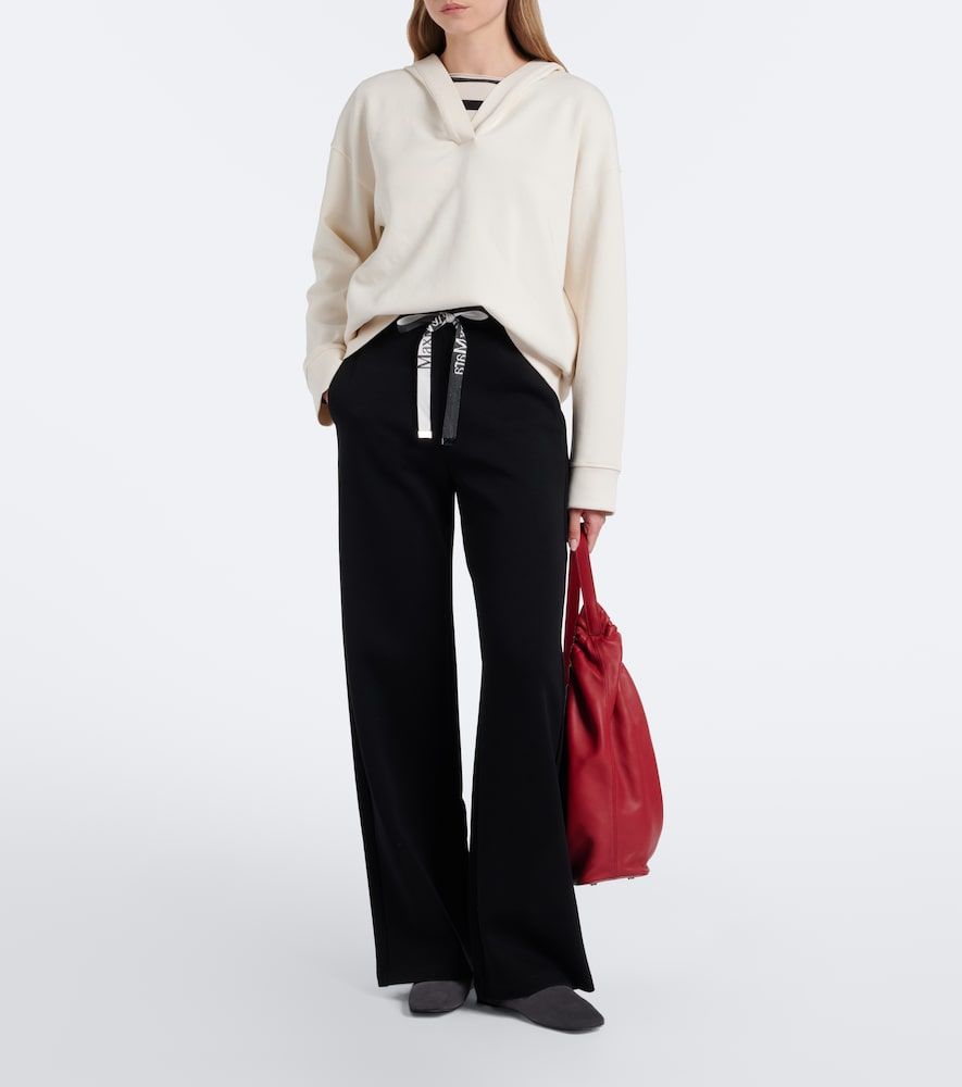 Pantaloni a gamba larga in misto cotone - 'S Max Mara - Modalova