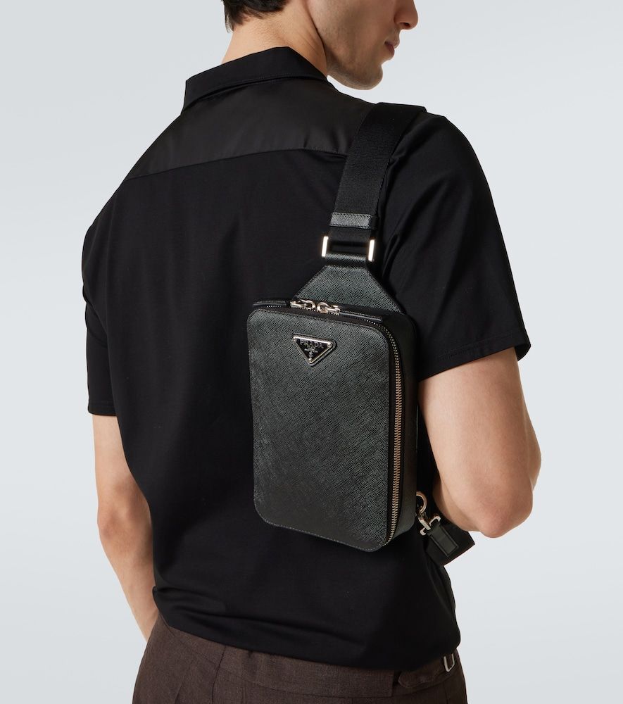 Messenger Bag aus Saffiano-Leder - Prada - Modalova