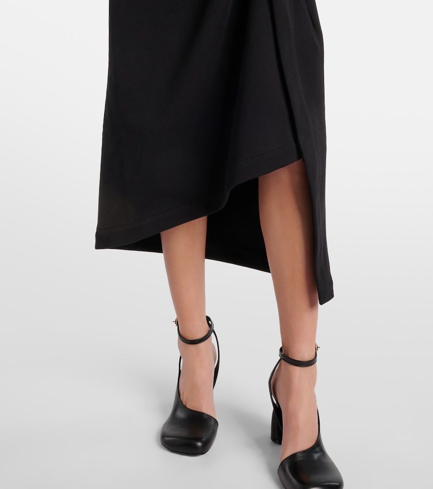 Gonna midi asimmetrica in cotone - Dries Van Noten - Modalova