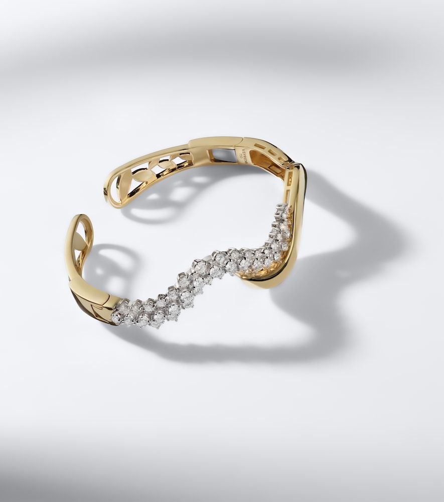 Pulsera Golden Strada de oro de 18 ct con diamantes - Yeprem - Modalova