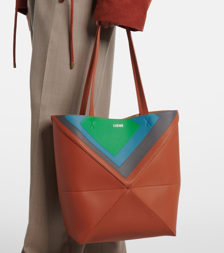 X Albers Bolso Puzzle Fold Medium de piel - Loewe - Modalova