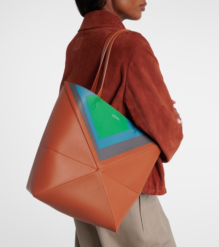 X Albers Bolso Puzzle Fold Medium de piel - Loewe - Modalova