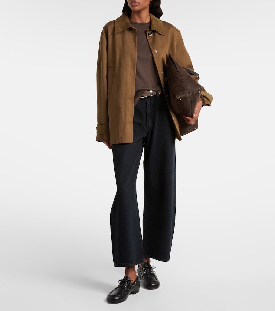 Jeans cropped Low Curve a vita media - Agolde - Modalova