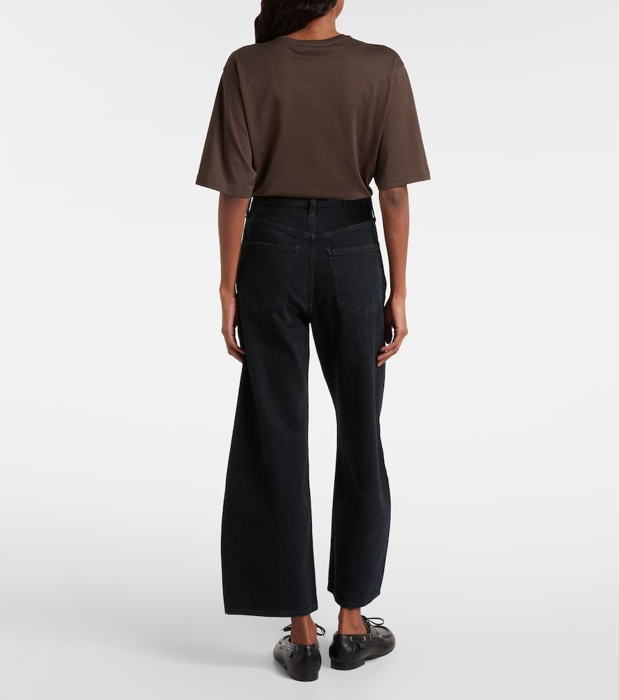 Jeans cropped Low Curve a vita media - Agolde - Modalova