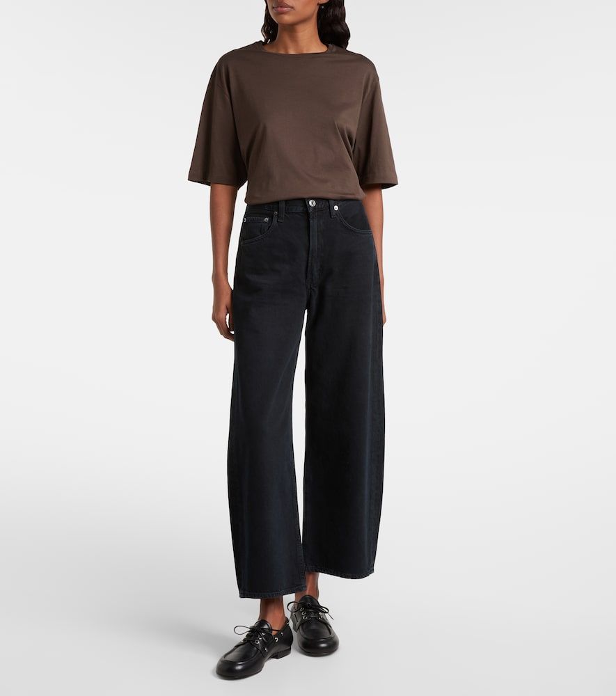 Jeans cropped Low Curve a vita media - Agolde - Modalova
