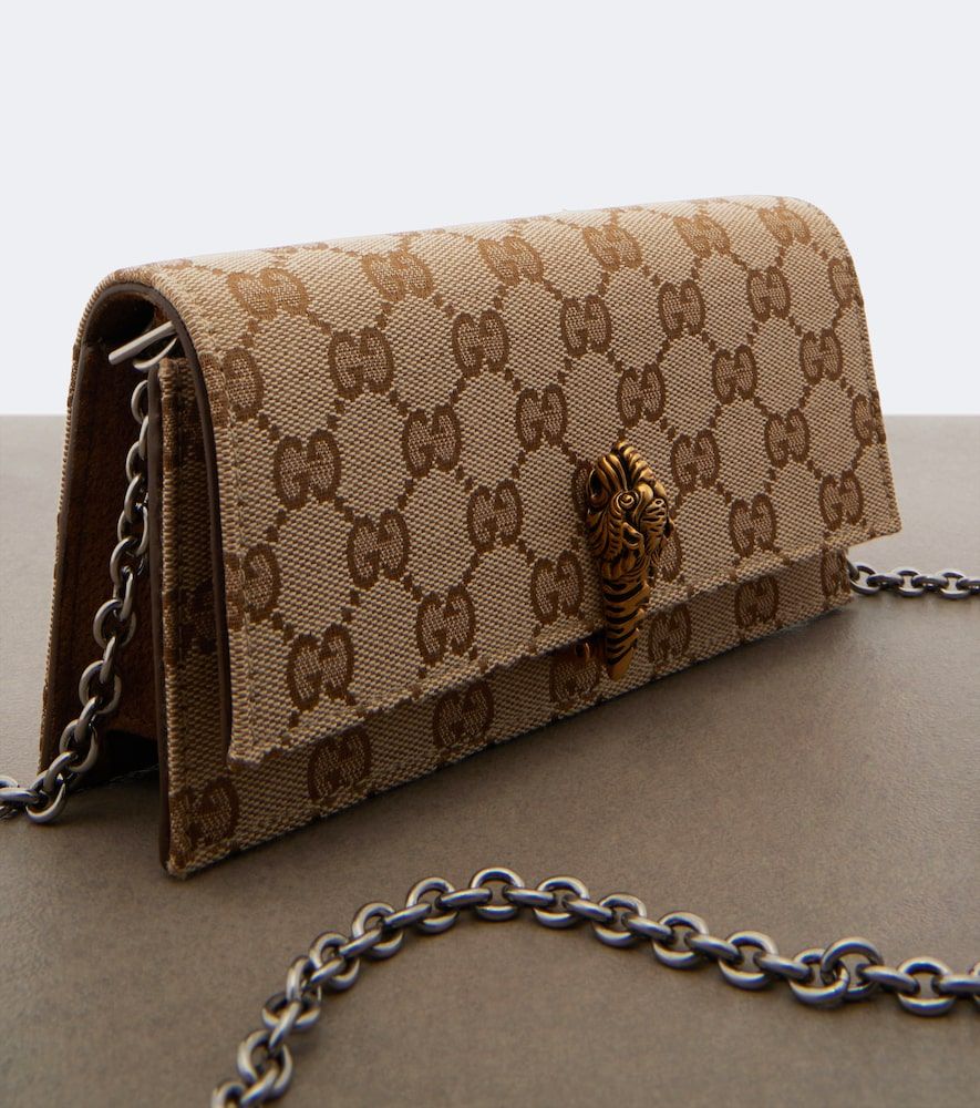 Cartera con cadena Dionysus de lona GG - Gucci - Modalova