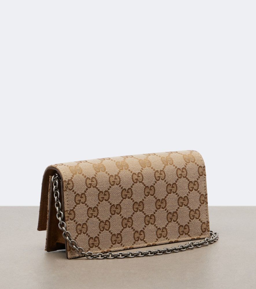 Cartera con cadena Dionysus de lona GG - Gucci - Modalova