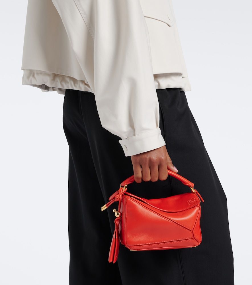 Bolso Puzzle Featherlight Mini de piel - Loewe - Modalova