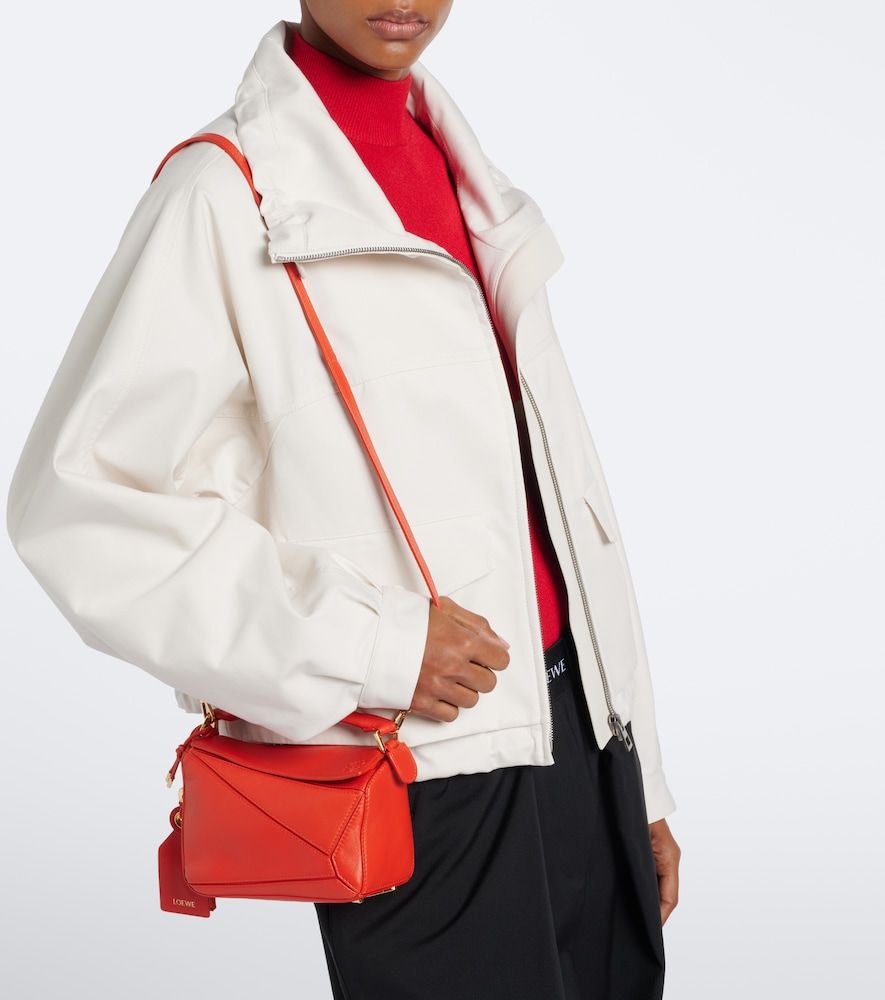 Bolso Puzzle Featherlight Mini de piel - Loewe - Modalova