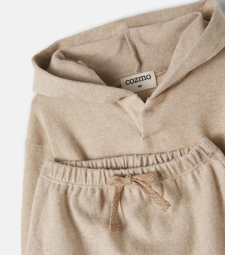 Bebé - Set de sudadera con capucha y pantalones en mezcla de algodón - Cozmo - Modalova