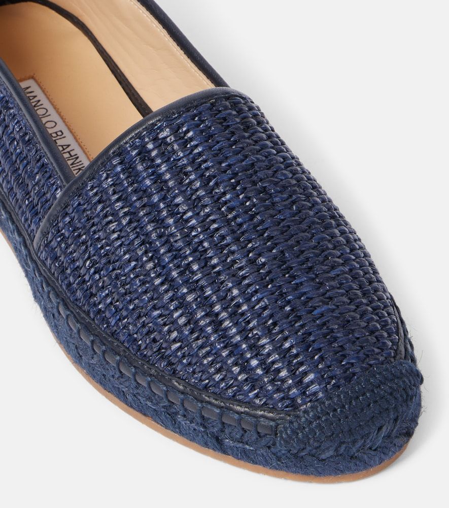 Espadrilles Espadra aus Raffiabast - Manolo Blahnik - Modalova