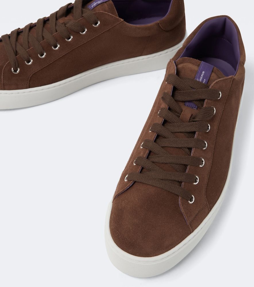 Suede sneakers - Ralph Lauren Purple Label - Modalova