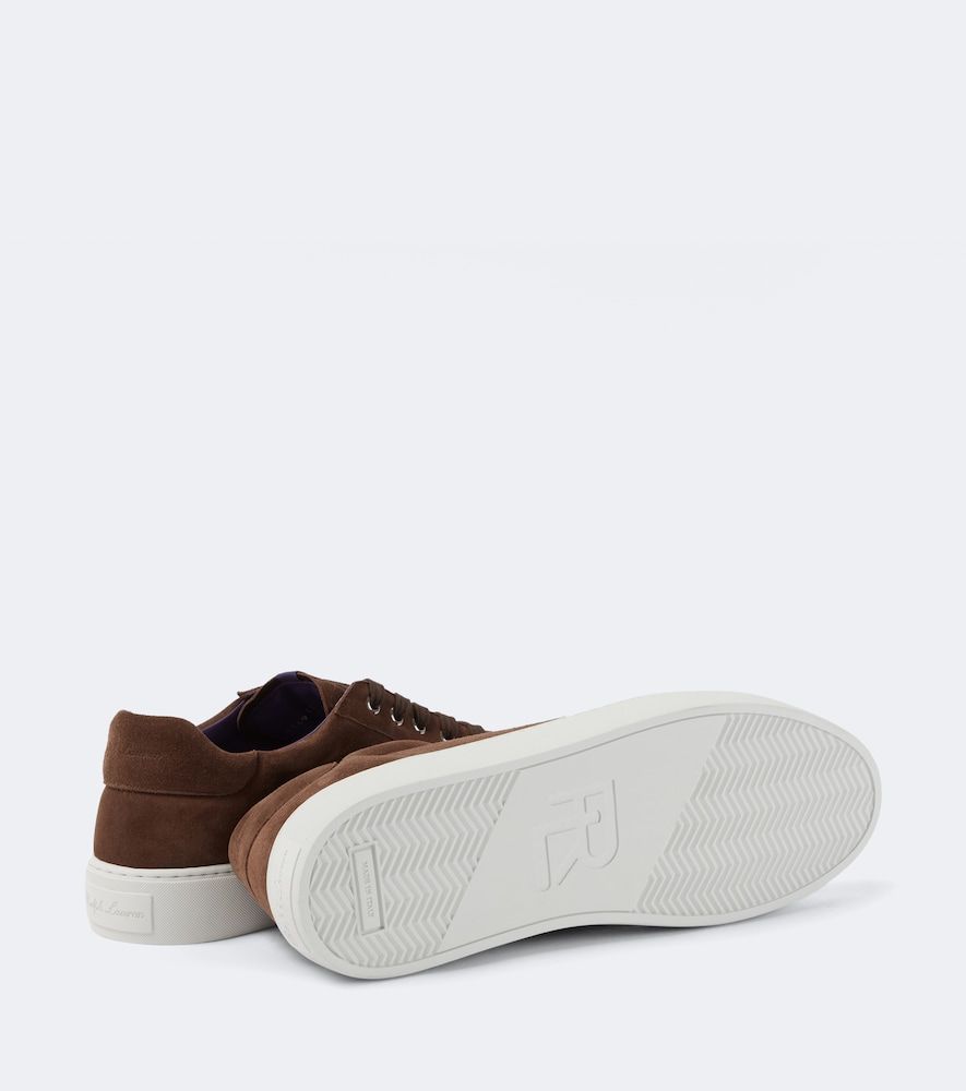 Suede sneakers - Ralph Lauren Purple Label - Modalova