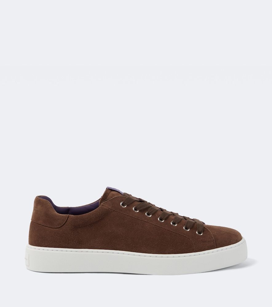 Suede sneakers - Ralph Lauren Purple Label - Modalova