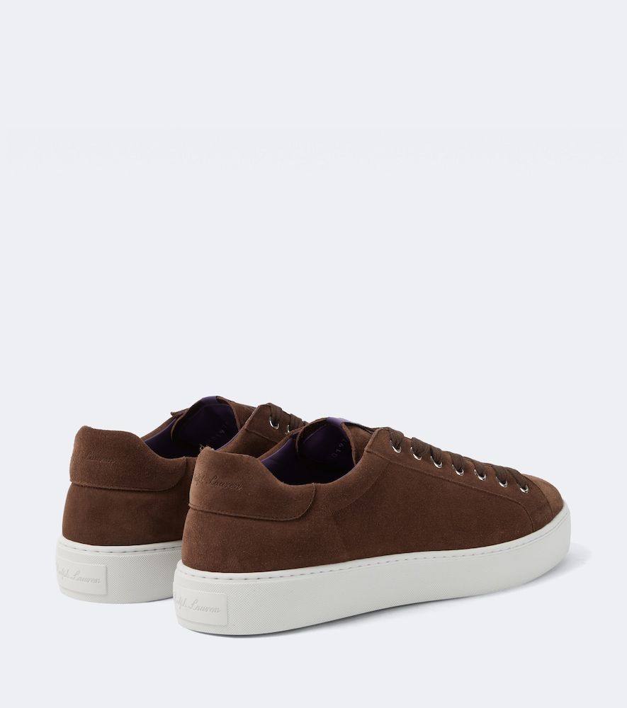 Suede sneakers - Ralph Lauren Purple Label - Modalova