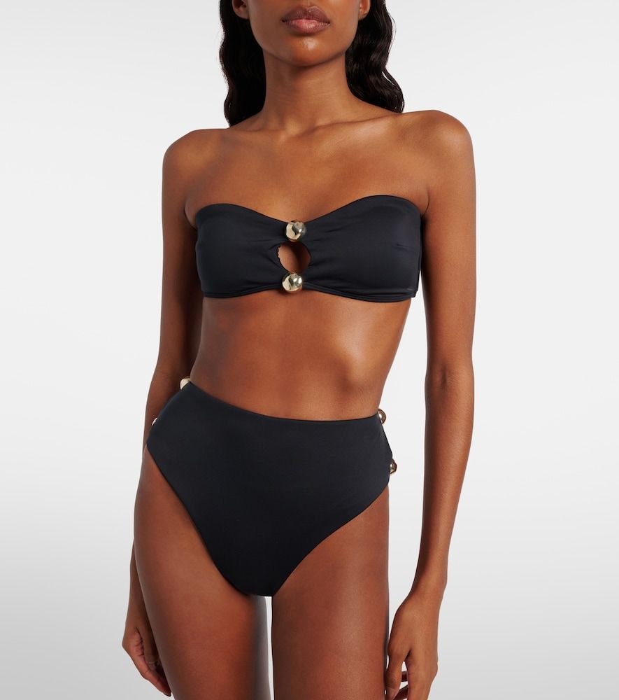 Braga de bikini de tiro alto adornada - Simkhai - Modalova