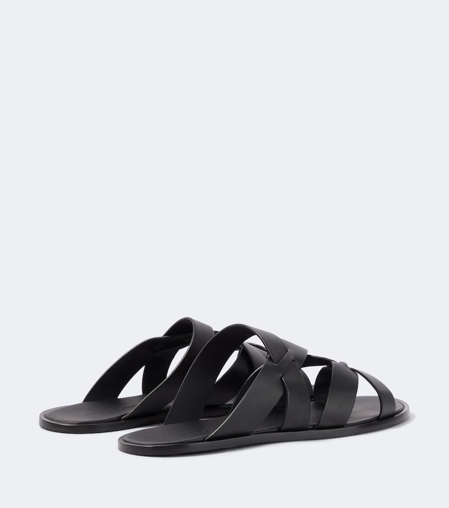 Sandalen Marvin aus Leder - Manolo Blahnik - Modalova