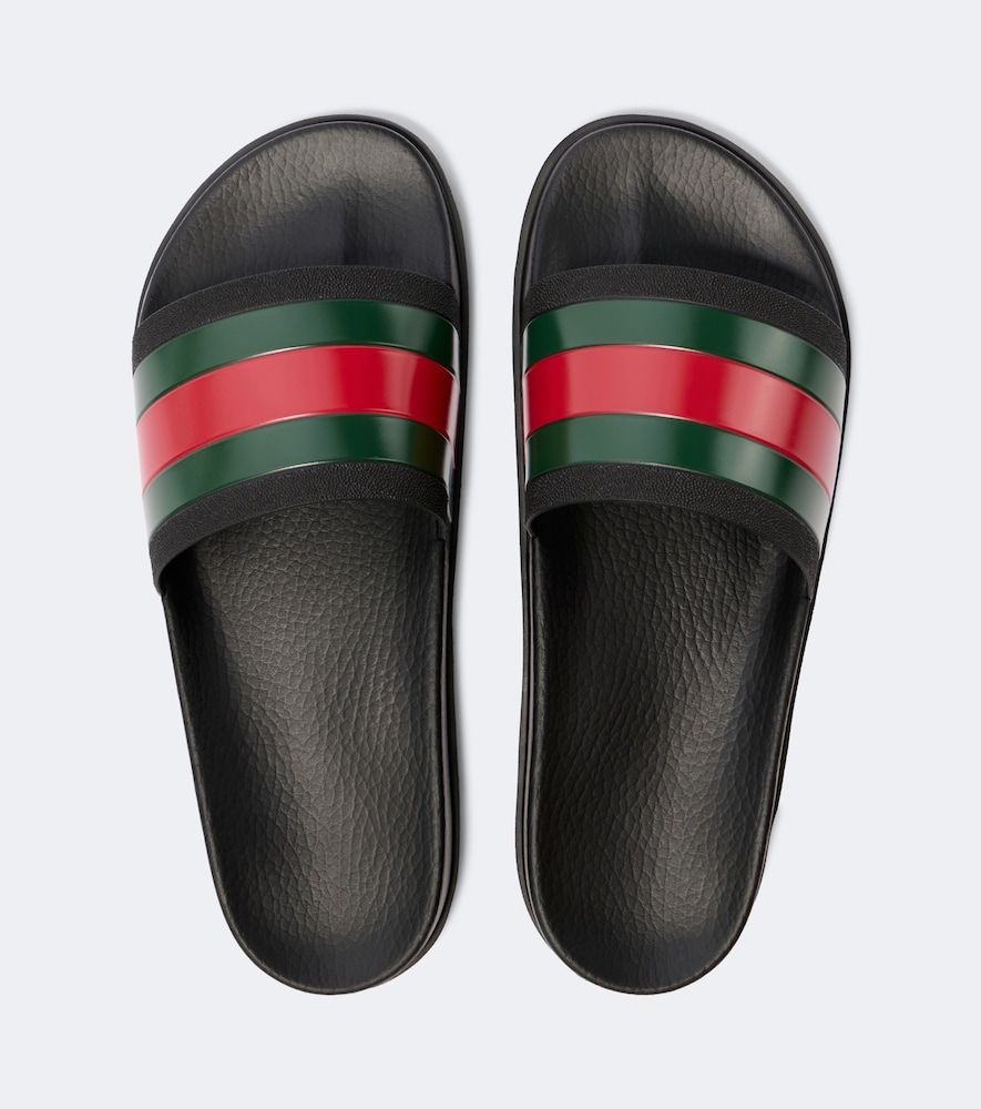 Gucci Sandali Web Stripe - Gucci - Modalova