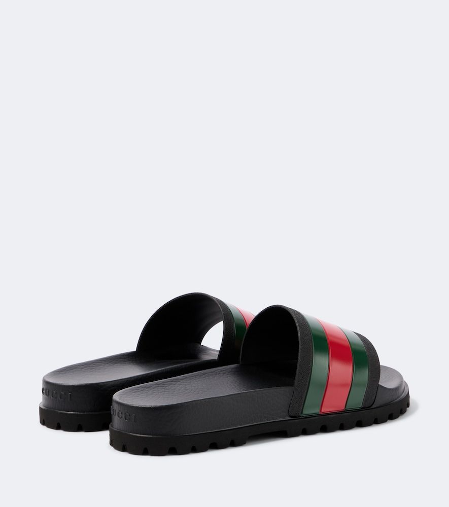 Gucci Sandali Web Stripe - Gucci - Modalova