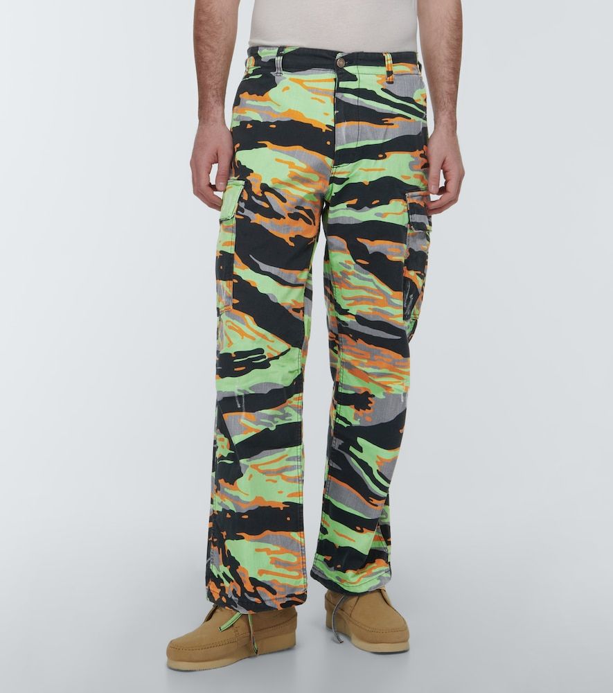Pantalones cargo de algodón estampados - ERL - Modalova