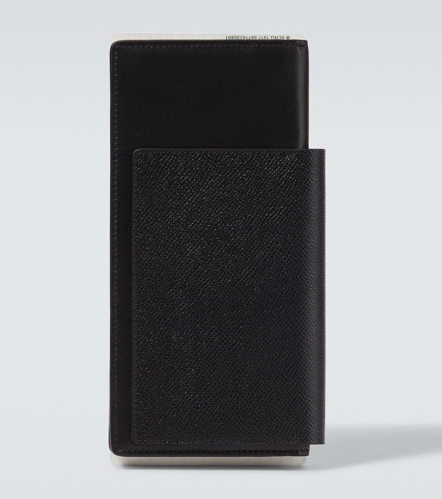 Passport Long leather wallet - Balenciaga - Modalova