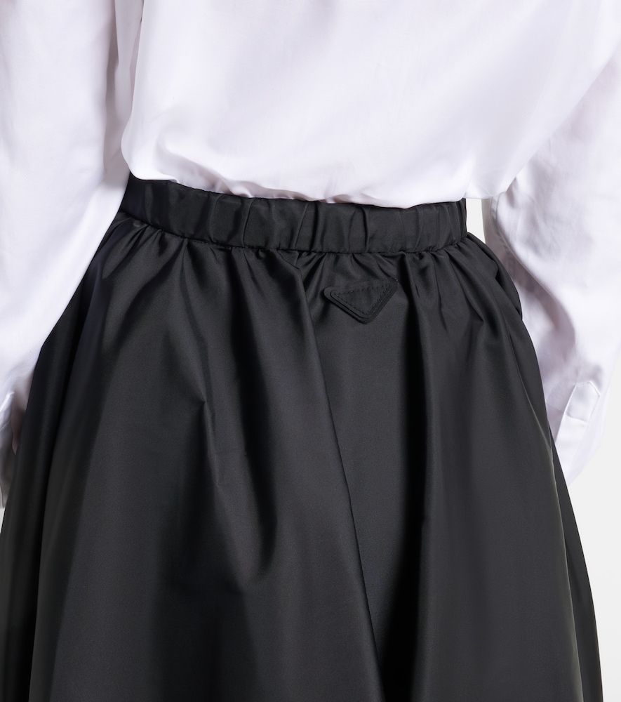 Gonna midi in Re-Nylon con cintura - Prada - Modalova