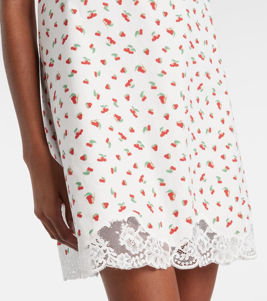 Vestido corto Delia de algodón estampado - Posse - Modalova