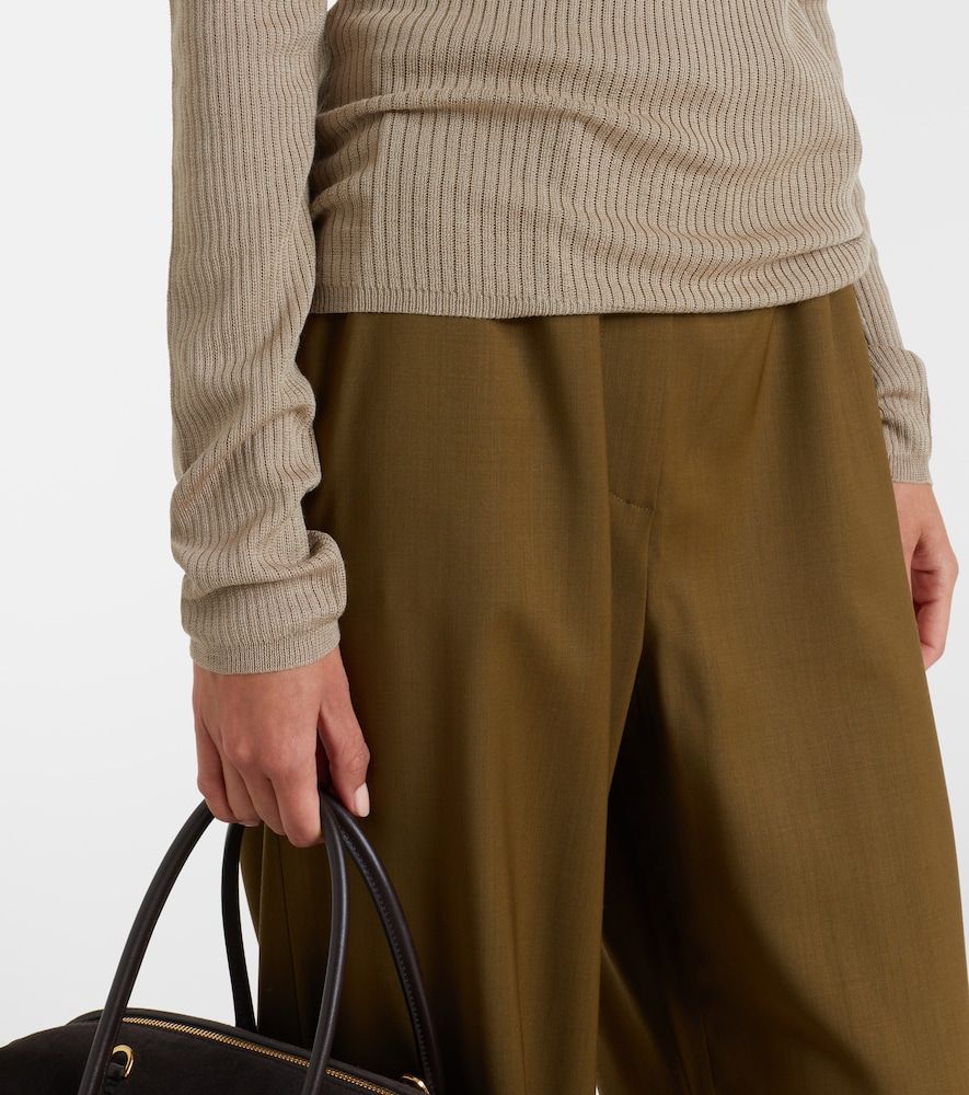 Top acanalado de punto de seda y cachemir - Max Mara - Modalova