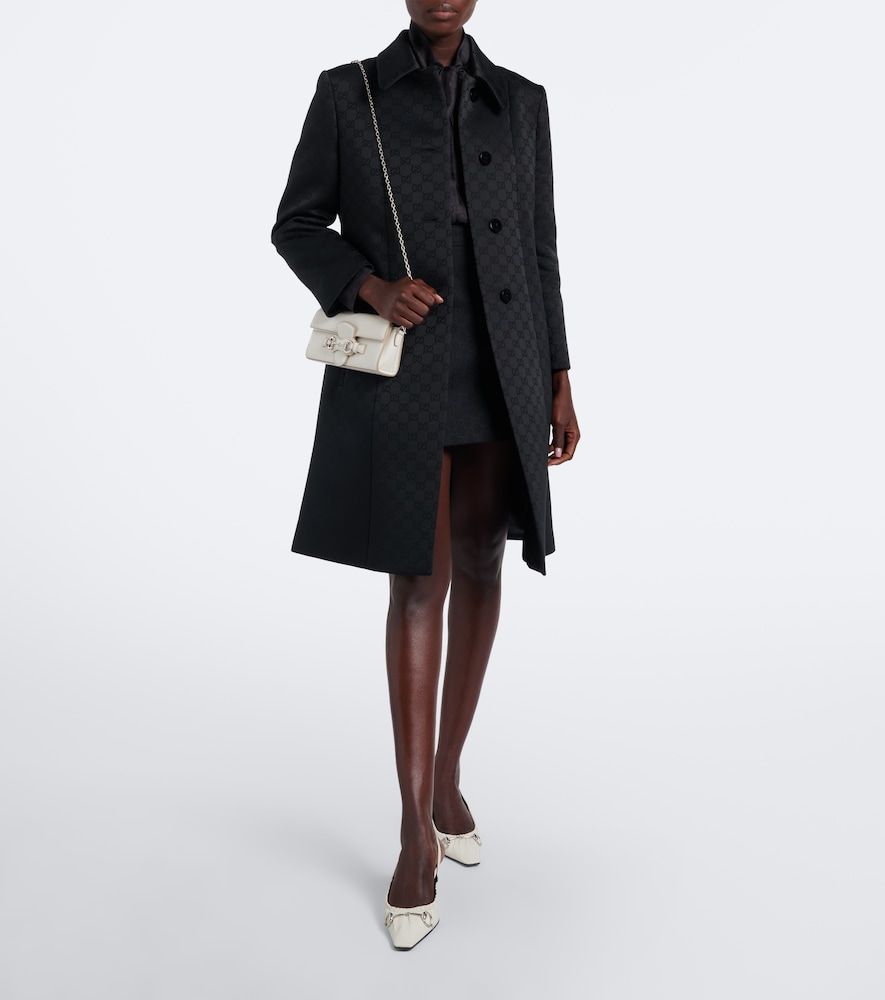 Cartera con cadena de piel con Horsebit - Gucci - Modalova